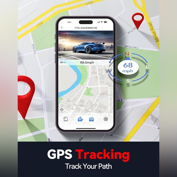 REDTIGER F7N 4K Dual Dash Cam with 64GB Card - Picture 5 of 6